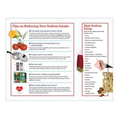 a brochure with instructions on how to use the ingredients for an appetizer