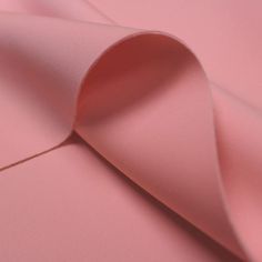 closeup of pink satin fabric