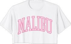 Pink College T-shirt With Text Print, Pink Graphic Tee For College, College Graphic Tee In Pink, Pink Varsity Top With Graphic Print, Trendy Pink T-shirt For College, Pink Graphic Print T-shirt For College, College Pink Graphic Print T-shirt, Pink Tops For Streetwear With School Spirit, Pink Tops For School Spirit Streetwear