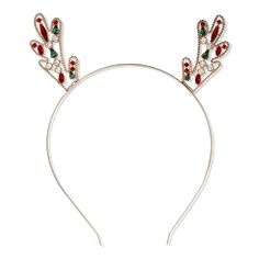 Holiday Reindeer Headband - HOLIDAY '24 REINDEER HEADBANDFeatures2 shiny gold-tone metal antlers with multicolored rhinestone detailingMake a fun and sophisticated style statement for the holidays! - Holiday Reindeer Headband Eyebrow Eyeshadow, Reindeer Headband, Too Faced Concealer, Skin Care Cleanser, Makeup Bag Organization, Foundation Shades, Neck Cream, Facial Roller, Skincare Tools