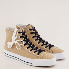 Converse Cons Ctas Pro Hi High Top Hemp Brown Tan / Black / White Suede Unisex Skate Sneakers 172631c Nwt Brand: Converse Model: Cons Ctas Pro Mid Style Code: 172631c Color: Hemp / Black / White Gender: Unisex, Listed As Men's Shoes. Size Guide: Us Men's 12 / Us Women's 14 / Uk 12 / Eur 46.5 / Cm 30.5 Gone Pro. Reborn For Skateboarding. The Converse Cons Chuck Taylor All Star Pro High Top Shoe Infuses All Of The Essential Design Cues Of The 1917 Original With Performance Technology To Make It A Beige Sporty Sneakers With Rubber Toe Cap, Sporty Beige Sneakers With Rubber Toe Cap, Beige Converse Sneakers, Sporty Beige Converse High-top Sneakers, Beige Converse High-top Sneakers, Converse Model, Bird Shoes, Red And Black Shoes, Converse Brown