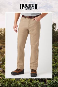 Duluth Trading Company's easy-moving DuluthFlex® Fire Hose® Standard Fit Pants are as tough as original Fire Hose® Pants, yet weigh about 30% less. Hiking Straight Leg Pants With Pockets, Straight Leg Hiking Pants With Pockets, Cotton Work Pants With Welt Pockets For Outdoor, Outdoor Utility Pants With Welt Pockets, Hiking Pants With Hip Pockets And Straight Leg, Outdoor Five Pocket Cotton Pants, Straight Leg Cotton Work Pants For Outdoor Activities, Straight Leg Cotton Work Pants For Outdoor, Outdoor Cotton Pants With Five Pockets