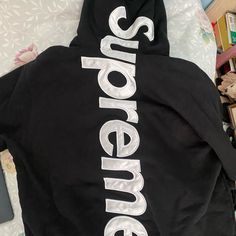 Brand New, Never Worn. Comes From A Smoke Free And Pet Free Home Supreme Clothing Streetwear, Supreme Jacket, Supreme Box Logo Hoodie, Supreme Sweater, Supreme Clothing, Cute Online Clothing Stores, Supreme Hoodie, Drip Drip, Pull Over Hoodie