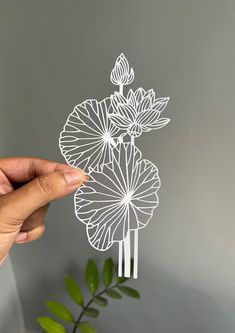 Flower Cricut Svg, Flower Cricut, Orchid Corsages, Papercut Design, Diy Corsage, Papercut Template, Pdf Design, Lotus Art, Easy Paper Crafts Diy