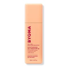 Moisturizing Gel Cream SPF30 - BYOMA | Ulta Beauty Byoma Gel Moisturizer, Byoma Skincare Spf, Byoma Gel Cream, Byoma Skincare Sunscreen, Byoma Skincare Moisturiser, Skin Care Products Byoma, Sephora Essentials, Cute Skincare Products, Byoma Skin Care