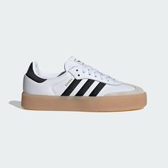 adidas Sambae Shoes - White | Free Shipping with adiClub | adidas US Adidas Samba Outfit, Samba Shoes, Samba Outfit, Bold Shoes, Adidas Shoes Women, Football Shoes, Athletic Sneakers, Adidas Samba, Adidas Online