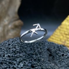 🐬Product Name:Sagittarius Ring 🐬Material：Silver 🐬Band color：Silver 🐬Style：art decor,Christmas gift,new year,Anniversary 🐬Personalized：Yes 🐬Recycled：Yes 🐬Occasion : Anniversary / Daily / Wedding / Gift / Party/birthday/Valentine's Day/Engagement/Mother's Day/Father's Day 🐬Metal:Silver 🐬Metal Color:Silver 🐬Style:Art Decor,Hiphop,party,dance,Gift, 🐬About Size:Height: about 0.85 cm Thickness: about 0.14 cm Width: about 0.16 cm We can provide personalize ring sizes of 7-12 US size# if you Silver Zodiac Sign Ring, Silver Zodiac Sign Rings As Gift, Silver Zodiac Sign Rings For Gift, Sagittarius Ring, Hiphop Party, Dance Gifts, Party Dance, Personalized Anniversary, Handmade Rings