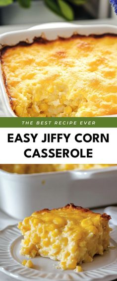 the best recipe ever easy and delicious corn casserole