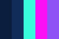 an image of the color scheme in different colors and sizes, including blue, pink, purple