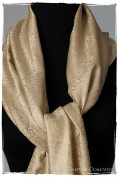 Merry and Bright Silk Shawl/Scarf Luxury Beige Scarf For Formal Occasions, Luxury Beige Formal Scarf, Elegant Festive Winter Shawl, Elegant Winter Festive Shawl, Elegant Cream Scarf For Formal Occasions, Elegant Cream Scarves For Festive Season, Elegant Festive Shawl For Formal Occasions, Elegant Pashmina Shawl For Evening, Elegant Formal Shawl For Festive Occasions