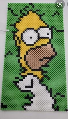 the simpsons character is made out of legos