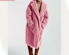 NEW Luxury Womens Oversized Faux Fur Long Coat Teddy Bear Feel Alpaca Jackets | eBay Oversized Long Fur Coat For Spring, Long Fur Coat With Pockets For Spring, Spring Long Fur Coat With Pockets, Long Spring Fur Coat With Pockets, Oversized Winter Fur Coat With Pockets, Faux Fur Long Coat, Winter Faux Fur Coat, Long Teddy Coat, Fur Long Coat