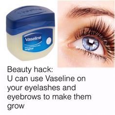 Vaseline Uses, Vaseline Beauty Tips, Great Makeup, Remove Unwanted Hair, Beautiful Eyelashes, Eyelash Serum, Coconut Oil Hair, Lip Hair, Beauty Regimen