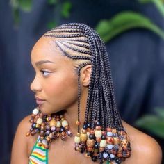 26 Protective Hairstyles for Black Women 2024: Embrace Your Natural Beauty Quick Natural Hairstyles, Braids And Beads, Natural Braided Hairstyles, Hairstyles For Teens, Ghana Braids, Feed In Braids Hairstyles, Braids Styles, African Hair Braiding Styles