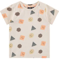 This adorable t-shirt from Babyface takes the basic white tee to the next level with this irresistable allover graphic of smiling shapes | Babyface | Crew Neck Short Sleeve All-Over Basic Graphic Print T-Shirt, Chalk (Prints, Size 3M) | Maisonette collects the best children’s products from around the world (unlike Zulily, Etsy, The Tot, Farfetch Kids, Childrensalon, Crate and Kids, Kohls, Wayfair, Buy Buy Baby, Nordstroms, Mini Boden, J.Crew Factory, or PotteryBarn Kids), creating a curated shopping experience for you. Think of us as your shortcut to fashion for litte ones! Chalk Prints, Gents T Shirts, Basic White Tee, Kids Holiday Gifts, Shapes For Kids, Boy Accessories, Buy Buy, Buy Buy Baby, Holidays With Kids