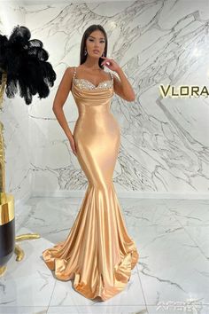 We could custom made 70+ colors & all sizes, if you do not not find the color name listed, pls leave message on special instructions to note the exact color you need. Also custom size is available, if you need your dress customized, pls... Gold Dress Aesthetic, Bridesmaids Hairstyle, Sweetheart Evening Dress, Colour Names List, Bronze Dress, Mermaid Sweetheart, Dress With Sequins, White Bride, Prom Dresses Sleeveless