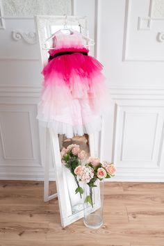 Pink Princess Tulle Dress, 1st birthdy dress, Pink Flower Girl Dress, Toddler Dress Girl multilayered tiered tulle dress Tutu high low dress is perfect for any special occasion in life of your daughter - birthday, party, wedding as flower girl and any other event. With this dress your daughter will receive many compliments and such trendy look will underline her beautyness. Any color combination is possible. Color: hot pink, pink, blush, off white Fabric: tulle, satin, cotton Length: hi/lo dress Photoshoot 1st Birthday, Pink Flower Girl Dress, Maternity Photo Props, Pink Flower Girl, 1st Birthday Dresses, Pink Flower Girl Dresses, Dress Tutu, Girls Tutu Dresses, Girl Tutu