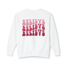 Whether you're seeking comfort, motivation, or a touch of positivity, this sweatshirt has you covered. Embrace the power of faith and let this sweatshirt be a reminder that anything is possible. (Luke 18:27)  .: 100% ring-spun cotton, resulting in unmatched softness .: Light fabric (6.4 oz/yd² (217 g/m .: Relaxed fit .: Sewn-in twill label .: Comfort Colors is a proud member of the US Cotton Trust Protocol which means sustainable cotton sourcing that's good for the environment. Slogan Sweatshirt In Relaxed Fit Athleisure Style, Inspirational Cotton Graphic Sweatshirt, Relaxed Fit Athleisure Sweatshirt With Slogan, Inspirational White Crew Neck Sweatshirt, Inspirational Long Sleeve Sweatshirt With Text Print, Inspirational Oversized Sweatshirt With Letter Print, Athleisure Sweatshirt With Graphic Print, Athleisure Sweatshirt With Graphic Print And Comfortable Fit, Oversized Inspirational Letter Print Sweatshirt