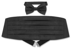 Brand New Men's Solid BLACK Color Metallic Design Cummerbund and BowTie Set. This is a Fashionable Pleated Classic Solid Color Design Cumberbund and Bow Tie great to wear with a tuxedo suit for that special occasion, wedding, or any formal event. The Cumberband and bowtie is a Standard One Size Fits All. We have additional cumberbunds with pleats and bowties in our other listings.  Take a look at more cummerband and bowtie sets in our other listings.   Check out our other solid co Vito Corleone, White Wedding Suit, Gentleman Lifestyle, Black And White Tuxedo, Black Tie Suit, Necktie Set, Wedding Outfit Men, Indian Men Fashion, Metallic Design