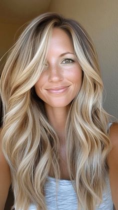 Sun Kissed Blonde Hair, Sun Kissed Blonde, Fall Haircut, Beachy Blonde, Best Hair Color Ideas, Best Hair Color, Blonde Waves, Brown Hair With Blonde Highlights, Ash Blonde Hair