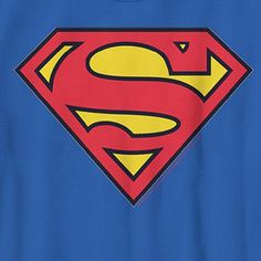 a superman t - shirt with the letter s on it