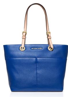 MICHAEL Michael Kors Tote - Soft  Electric blue  Crafted from buttery soft leather, this clean-lined MICHAEL Michael Kors tote is a classic investment. Leather Double adjustable shoulder straps Zip closure; lined Interior zip pocket, four interior slip pockets, key fob 15"L x 4"W x 10"H; 9.5" strap drop 100% authentic Brand new with tags Blue Crafts, Michael Kors Bedford, Pocket Size, Key Fob, Electric Blue, Soft Leather, Bags Handbags, Zip Pockets, Top Handle Bag