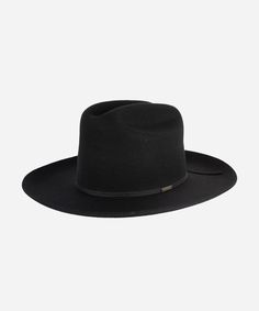 Felt Hats Ezra (Swiss Days) Western Hat Black / XS 55 Tall Crown, Gigi Pip, Western Vibes, Western Hat, Statement Fashion, Band Pictures, Modern Feminine, Halo Style, Wearing A Hat