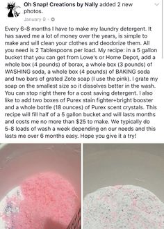 the ingredients in this recipe are pink and white