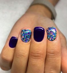 Stars Nails, New Years Nails, New Years Nail Designs, Nail Tattoo, New Year's Nails, Beautiful Nail Designs, Dipped Nails, Gel Nail Designs, Fancy Nails