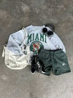 Miami Sweatshirt Easy 30 day return policy Summer Blue Jeans Outfit, Shirt Outfit Ideas, Miami Football, Vintage Miami, Outfits Hombre, Guys Clothing Styles, Cool Outfits For Men, Football Gifts, Fall Fits