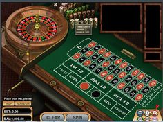 an image of a casino game on the computer screen