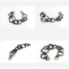 Raw Silver Chain Bracelet, Oxidized Silver Link Bracelet #HandmadeBracelet #BrutalistBracelet #ContemporaryJewelry #GothicBracelet #ChunkyBracelet #OxidizedSilver #ChainBracelet #BlackSilver #LinkBracelet #RawSilverChain Gunmetal Link Bracelets, Unique Metal Bracelet With Oxidized Finish, Gunmetal Jubilee Bracelet Jewelry, Gunmetal Link Chain Bracelets, Modern Gunmetal Link Bracelets, Modern Gunmetal Link Bracelet, Metal Link Bracelets With Oxidized Finish, Metal Chain Bracelet With Oxidized Finish, Handmade Metal Chain Link Bracelets