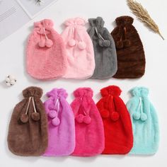 Large 2L Natural Rubber Hot Water Bottle With Warm Faux Fur Fluffy Pom Pom Cover Description: 100% Brand New and high quality. Hot water bag rabbit hair cloth cover, soft and comfortable, warm and slow heat dissipation. 2 litre hot water bag bottle cover. Material:flannelette Color:red,rose red,dark grey,pink,blue,dark coffee Size:One size (1 inch = 25.4mm or 1mm = 0.0393 inch) Package Includes: 1PC Hot Water Bag Wool Cover(hot water bottle not included) Notice: 1. Please allow 2-3% error due to manual measurement. Please make sure you do not mind before you bid. 2. The colors may have different as the difference display,please understand. Fluffy Hot Water Bottle Cover, Bed Warmer, Transparent Bottle, Cosy Bed, Water Bottle Bag, Hot Water Bottle Cover, Water Bottle Covers, Online World, Hot Water Bottle