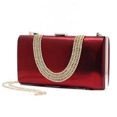 Free U.S. shipping. Style:  , color:Burgundy, suite for season：Spring, Summer, Autumn, Winter ，Anniversary, Going out, Hanging out, Party, Red Carpet, Material PU, Burgundy Metallic Rhinestone Clutch Bag Evening Bags Burgundy Clutch Bag For Party, Rectangular Burgundy Clutch For Party, Elegant Red Embellished Shoulder Bag, Burgundy Shoulder Bag For Party, Chic Burgundy Shoulder Bag For Party, Burgundy Rectangular Clutch For Evening, Burgundy Rectangular Evening Clutch, Chic Burgundy Evening Bag For Party, Rectangular Burgundy Evening Clutch