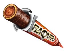 an image of a chocolate flavored candy tube