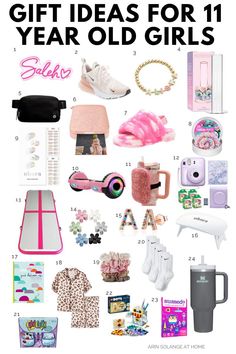 Here are the best gift ideas for an 11 year old girl! Perfect gifts for the tween in your life. She will love these gifts for birthday or Christmas! Toys For Girls 13-14, 11 Year Girl Gift Ideas, Gifts 10 Year Girl, Things For Girls To Buy, What To Get A 12 Yr Girl For Birthday, 12 Year Girl Gift Ideas, Christmas Gifts For 12 Yo Girl, Gift Ideas For 11 Year Girl, Gift Ideas For 12 Year Girl