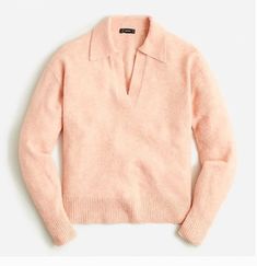 J.Crew Womens $98 Collared V-Neck Sweater Supersoft Yarn Size S BJ597 | eBay Elegant V-neck Polo Sweater For Fall, Chic Knit V-neck Polo Sweater, Cozy Cashmere V-neck Sweater For Fall, Cozy Winter V-neck Polo Sweater, Wool V-neck Top For Winter, Soft Knit Wool V-neck Sweater, Fall V-neck Polo Sweater, Chic V-neck Polo Sweater For Winter, V-neck Merino Wool Sweater