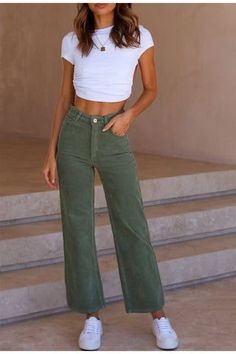 Corduroy Texture, Looks Pinterest, Outfit Goals, Mode Inspiration, Looks Vintage, Outfits Casuales, Cute Casual Outfits