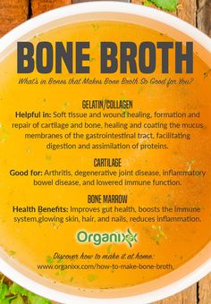 How to Make Healing Bone Broth at Home Gut Healing Bone Broth Recipe, Collagen Broth Recipe, Foods With Collagen In Them, Collagen Bone Broth Recipe, Ham Bone Broth, Beef Broth Recipes, Collagen Broth