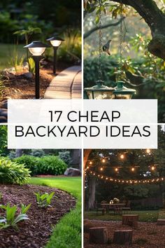 backyard lighting ideas that are easy and cheap