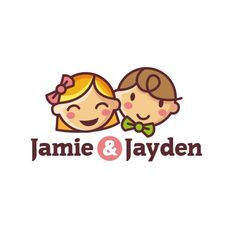 the logo for jamie and jayden, a children's clothing line that has been launched