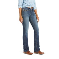 R.E.A.L. Mid Rise Cynthia Boot Cut Jean Boot Cut Jeans Outfit, Twisted X Boots, Types Of Jeans, Training Pants, All The Right Places, Jeans Outfit, Cut Jeans, Real Women