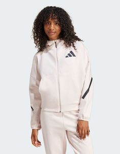 Huvtröjor & Sweatshirts från adidas performance Din varukorg hörde av sig ... den vill ha den här Fixerad huva Sänkta axelsömmar adidas märkning Funktionella fickor Avslappnad passform Adidas Primeknit, Adidas Hoodie, Adidas Sportswear, Wide Jeans, Pink Adidas, Team Shirts, Minsk, Adidas Samba, Adidas Online