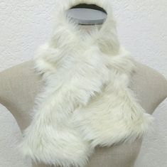 New. Cream White Color. Faux Fur Scarf, Cream White Color, Faux Fur Scarves, Fur Scarf, Cream White, Scarf Wrap, White Color, Scarf Accessory, Faux Fur