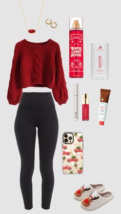 1st Christmas fit 😘 Cute Day Outfits Winter, Simple Cute Christmas Outfits, Christmas Fit Dress, Cute Sunday Outfits For Church Winter, Christmas Outfits Teen Girl, Christmas Fits Ideas, Christmas Song Outfit Ideas, Christmas Outfits To Wear To School, Comfy Casual Christmas Outfits