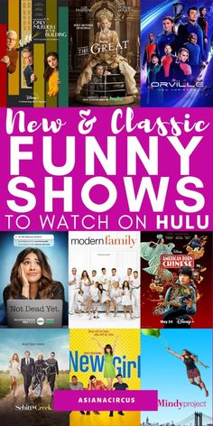 the new and classic funny shows to watch on hulu