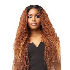 SENSATIONNEL Synthetic Lace Front Wig Sensationnel Vice Synthetic HD Lace Wig - Vice Unit 11 Hd Lace Wig, Real Hair Extensions, Wavy Style, Hair Lotion, Baby Hairs, Synthetic Lace Wigs, Human Braiding Hair, Half Wigs, Human Hair Lace Wigs