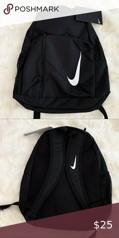 ✔️Nike Backpack Trendy Schoolbag Bag NWT Backpack Nike Sb Backpack, Nike Sports Bag, Nike Handbags, Cheer Bag, Oversized Long Sleeve Shirt, Slouchy Sweatshirt