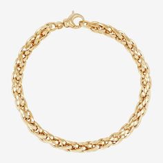 Features: Quick ShipCircumference: 7 1/2 InchJewelry Closure: Lobster ClaspLink Construction: HollowMetal Color: YellowChain Length: 7 1/2 InchChain Width: 5.5 MillimetersChain Construction: WheatCare: Wipe CleanBracelet Type: Chain BraceletsMetal: 14k GoldIs Beaded: NoCountry of Origin: Imported Classic Wheat Chain Link Bracelet, Elegant Yellow Gold Charm Bracelet With Cable Chain, Classic Wheat Chain Link Bracelets, Classic Charm Bracelet With Chain, Elegant Wheat Chain Bracelet For Formal Occasions, Formal Yellow Gold Diamond Bracelet With Cable Chain, Formal Gold-plated Cable Chain Bracelet, Yellow Gold Cable Chain Bracelet, Yellow Gold Bracelet With Cable Chain