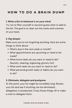 Don't let mental clutter get in the way of a productive day. Here’s how to conquer overwhelm with a 10-minute brain dump method. Aesthetic Positive Affirmations, Growth Manifestation, Podcasts For Women, Boss Motivation, Mental Clutter, Declutter Your Mind, How To Declutter, Self Care Bullet Journal